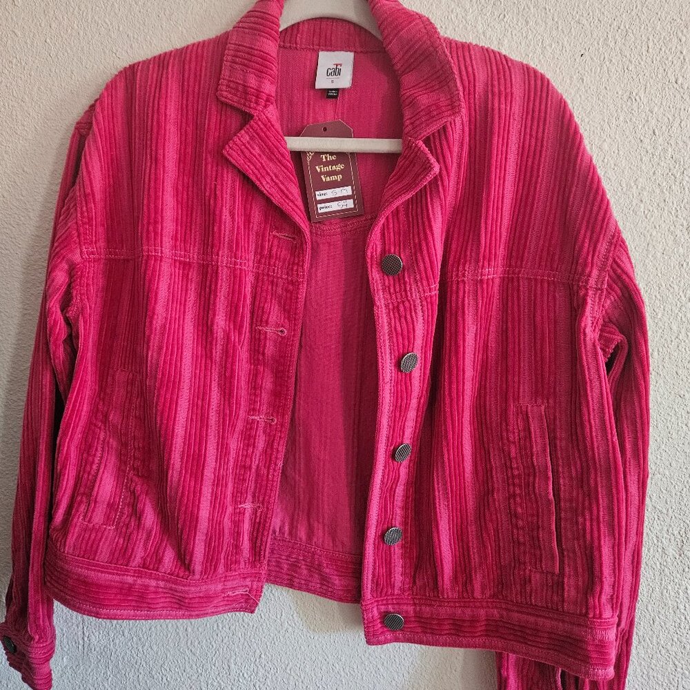 Cabi corduroy jacket like new
